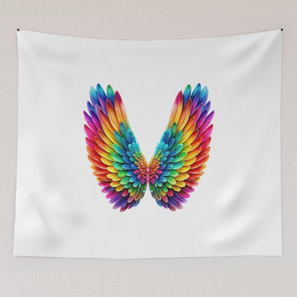 Item preview, rainbow wings designed and sold by jkrphoto.