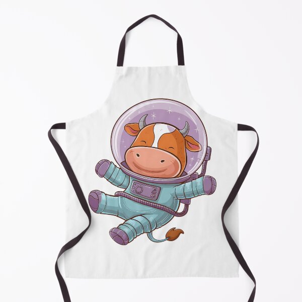Item preview, Cute And Happy Cow In space designed and sold by artkidztee.