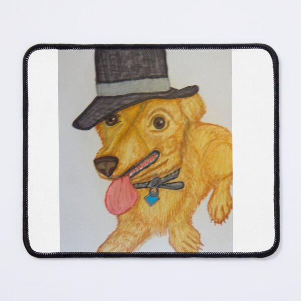 Item preview, Cute little funny dog with a hat on designed and sold by Valeriepepper.