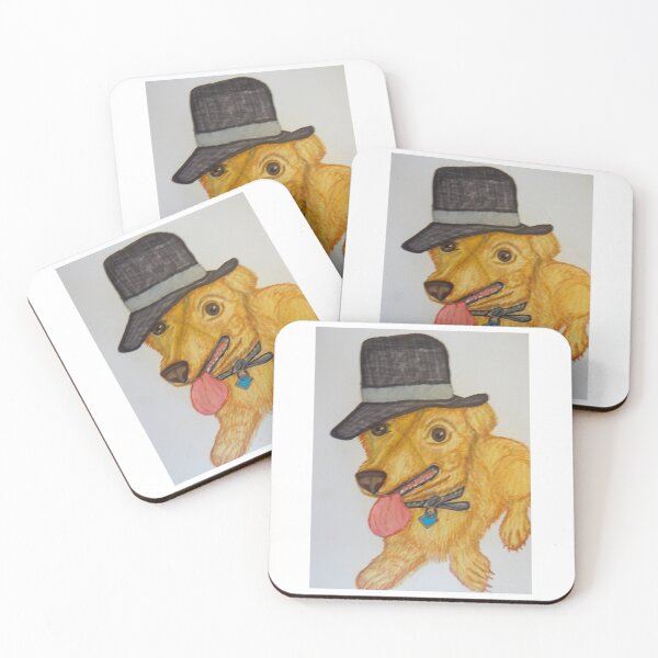 Item preview, Cute little funny dog with a hat on designed and sold by Valeriepepper.