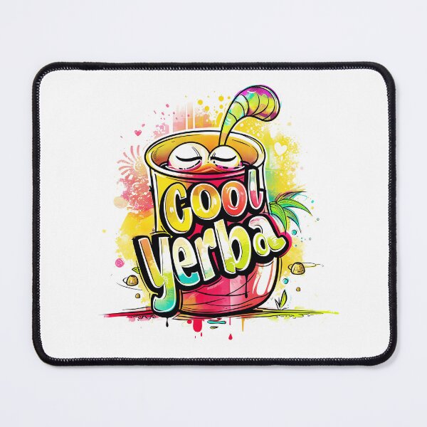 Item preview, Vibrant Cool Yerba Mate Matero Design designed and sold by flamini.