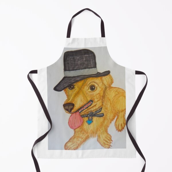 Item preview, Cute little funny dog with a hat on designed and sold by Valeriepepper.