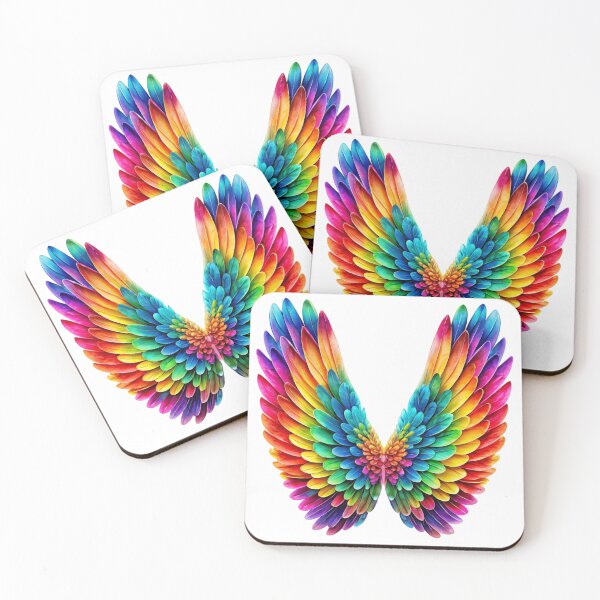 Item preview, rainbow wings designed and sold by jkrphoto.