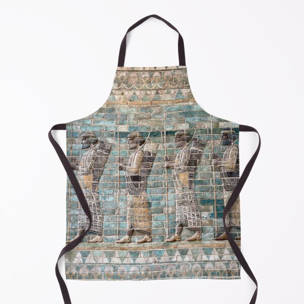 Item preview, Ancient Assyrian procession on glazed tiles designed and sold by ricoflinn.