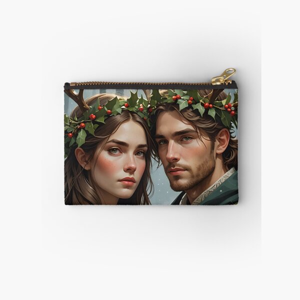 Item preview, Pagan Couple. Winter Solstice Yule. designed and sold by SoniaSarkali.