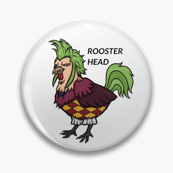 Item preview, Rooster Head Bartolomeo designed and sold by LlyonaFang.