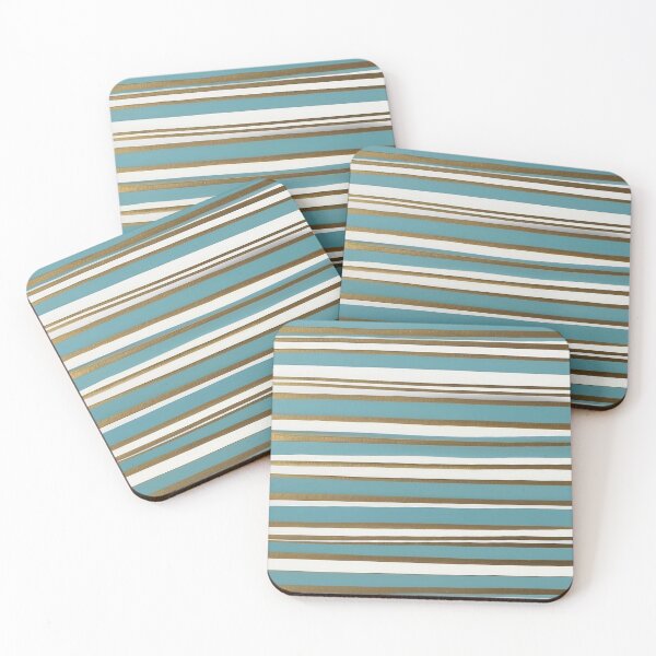 Item preview, Robin Egg Blue Stripes designed and sold by GWEverything.