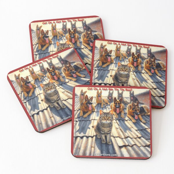 Item preview, Cat On A Hot Rin Tin Tin Tin Roof designed and sold by Rick London Gifts.