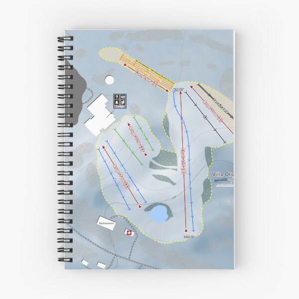 Item preview, Villa Olivia Resort Trail Map designed and sold by Mapsynergy.