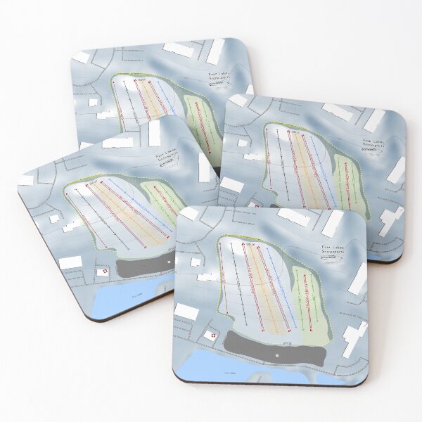 Item preview, Four Lakes Snowsports Resort Trail Map designed and sold by Mapsynergy.