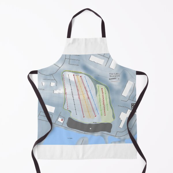 Item preview, Four Lakes Snowsports Resort Trail Map designed and sold by Mapsynergy.
