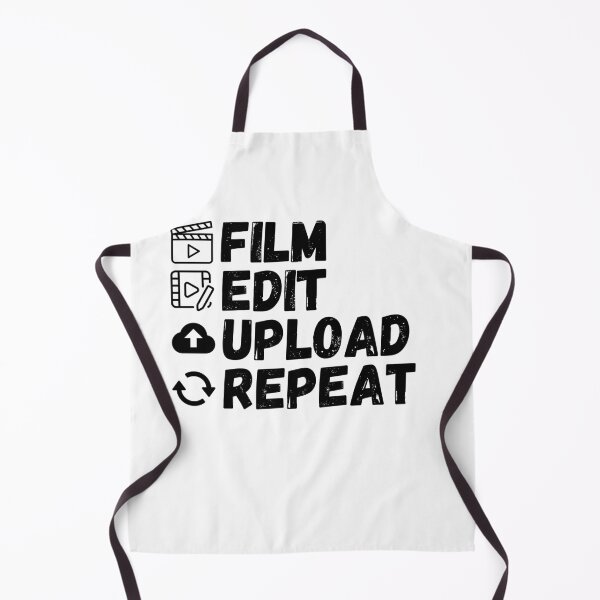 Item preview, film edit upload repeat designed and sold by kestey.