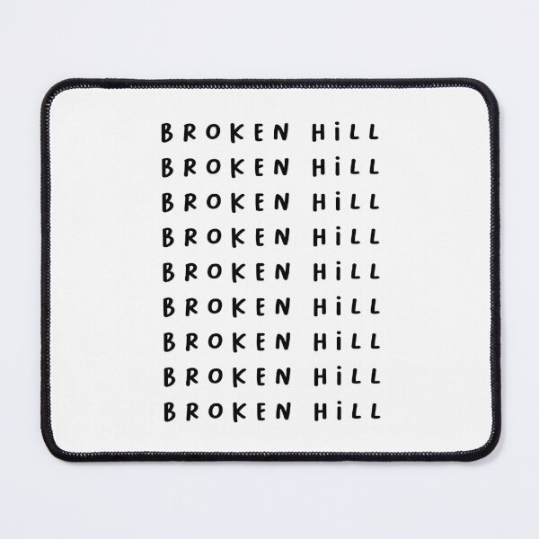 Item preview, Broken Hill | Typography Design | Minimalist Aesthetic designed and sold by RM-Journey.