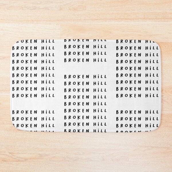 Item preview, Broken Hill | Typography Design | Minimalist Aesthetic designed and sold by RM-Journey.