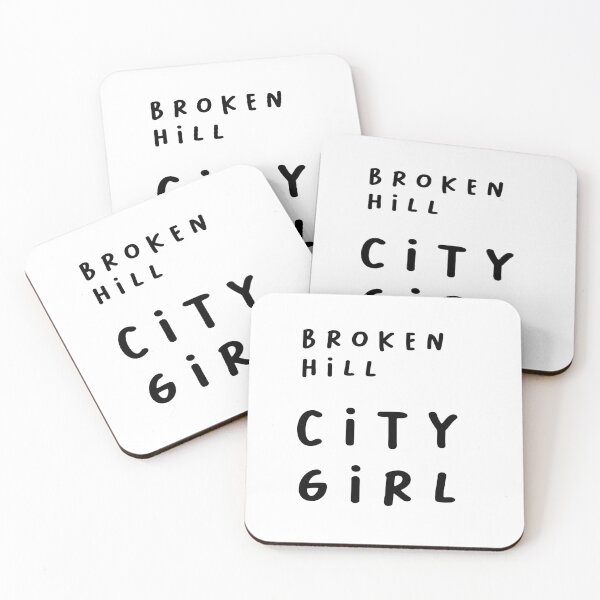 Item preview, Broken Hill CITY GIRL | Typography Design | Minimalist Aesthetic designed and sold by RM-Journey.