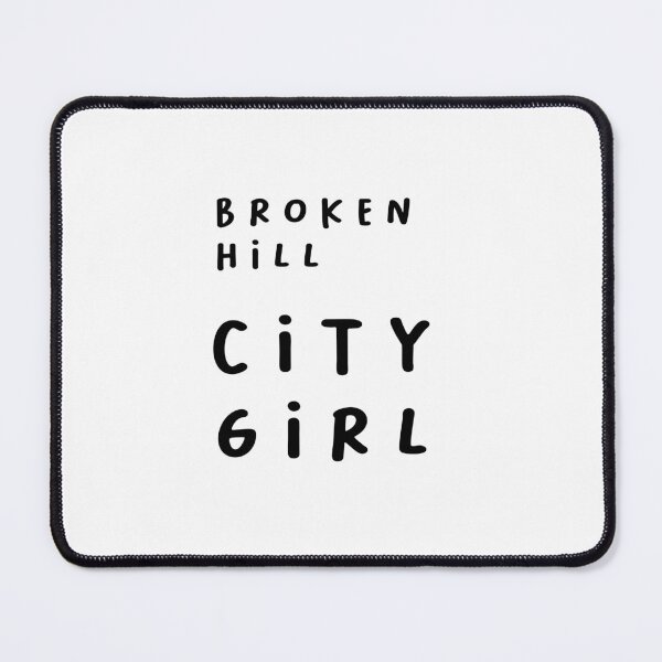 Item preview, Broken Hill CITY GIRL | Typography Design | Minimalist Aesthetic designed and sold by RM-Journey.