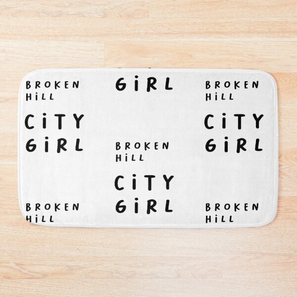 Item preview, Broken Hill CITY GIRL | Typography Design | Minimalist Aesthetic designed and sold by RM-Journey.
