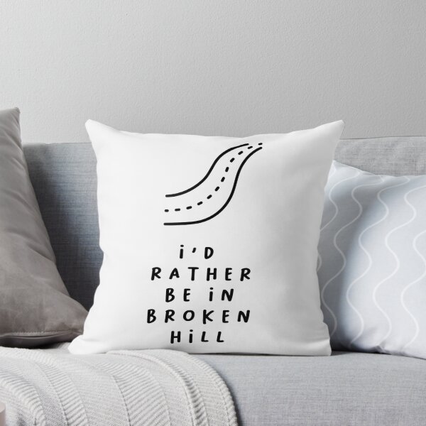 Item preview, I'd Rather be in Broken Hill | Typography Design | Minimalist Aesthetic designed and sold by RM-Journey.
