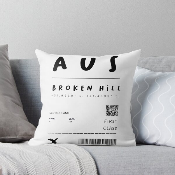 Item preview, Broken Hill | Plane Ticket Design | Traveling | Tourists designed and sold by RM-Journey.
