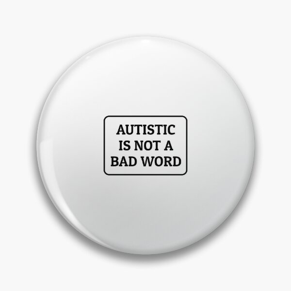 Item preview, Autistic Is Not A Bad Word - neurodivergence designed and sold by Inspirationmotivation.