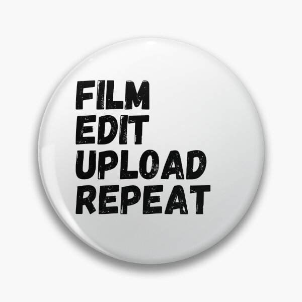 Item preview, film edit upload repeat designed and sold by kestey.