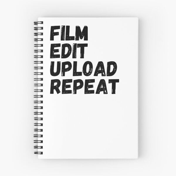 Item preview, film edit upload repeat designed and sold by kestey.