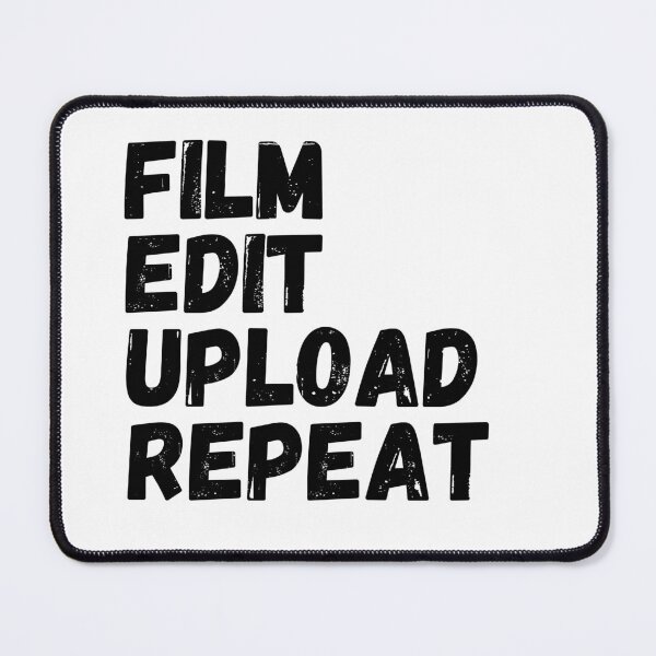 Item preview, film edit upload repeat designed and sold by kestey.