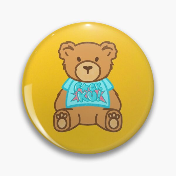 Item preview, Mizzou vs KU Pop Art Bear (YELLOW)  designed and sold by paintsxoxo.