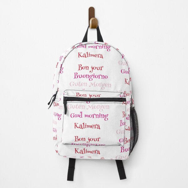 Item preview, Good morning, bonjour, kalimera designed and sold by Zeina Baki.