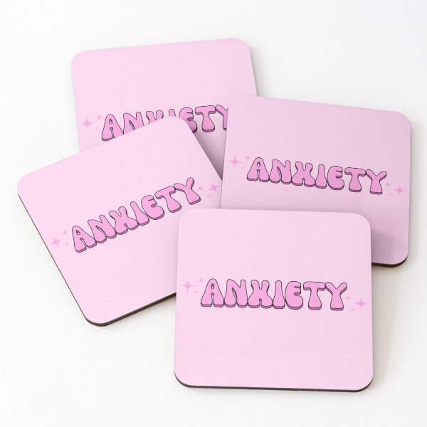 Item preview, Anxiety pink  designed and sold by otyliadesign.