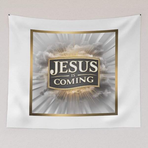 Item preview, Jesus is coming, Religios, Bible designed and sold by RedCircleArt.