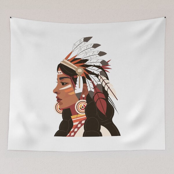 Item preview, NATIVE AMERICAN GIRL designed and sold by brightsoul855.