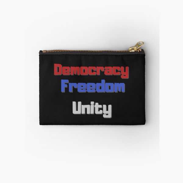 Item preview, Democracy Freedom Unity designed and sold by PaulHawkDesigne.