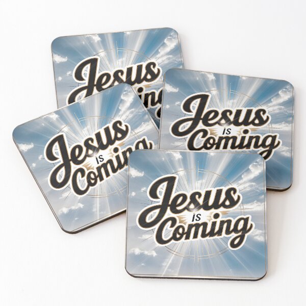 Item preview, Jesus is coming, Religios, Bible designed and sold by RedCircleArt.