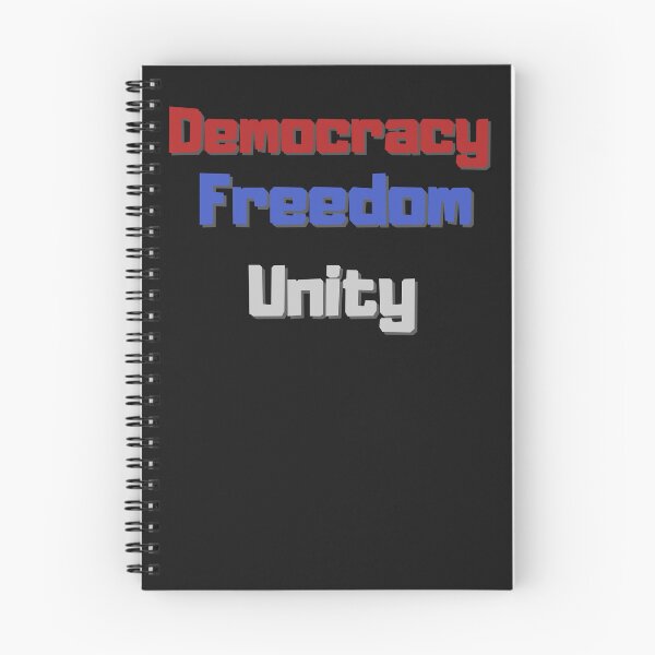 Item preview, Democracy Freedom Unity designed and sold by PaulHawkDesigne.