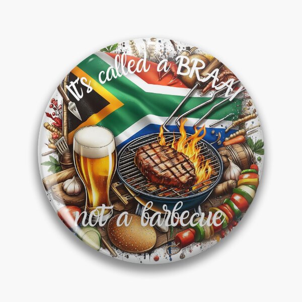 Item preview, South African Braai designed and sold by IImagineArtAi.