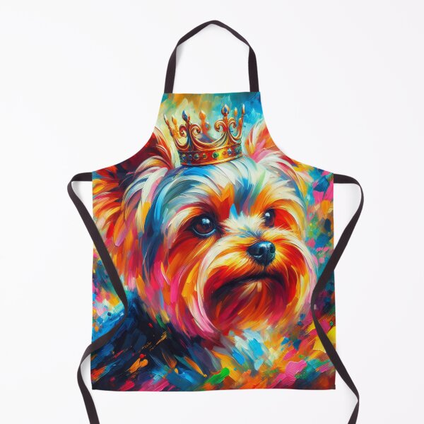 Item preview, Yorkie with a Crown designed and sold by MyCozyCorner24.