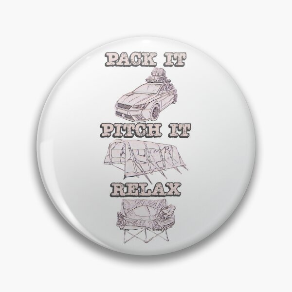 Item preview, Pack it, Pitch it, Relax - Beige Tent designed and sold by BeccaAelishe.