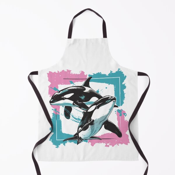 Item preview, Retro 90s Orca Whale designed and sold by lostinpixels.