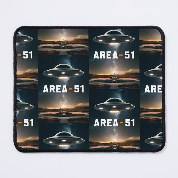 Item preview, UFO Flying Over Area 51 designed and sold by TheArtOfPat.