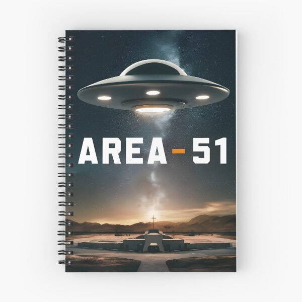 Item preview, UFO Flying Over Area 51 designed and sold by TheArtOfPat.