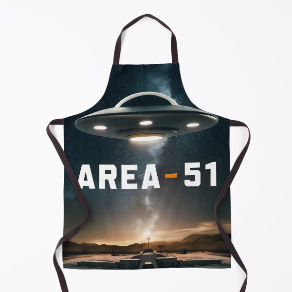 Item preview, UFO Flying Over Area 51 designed and sold by TheArtOfPat.