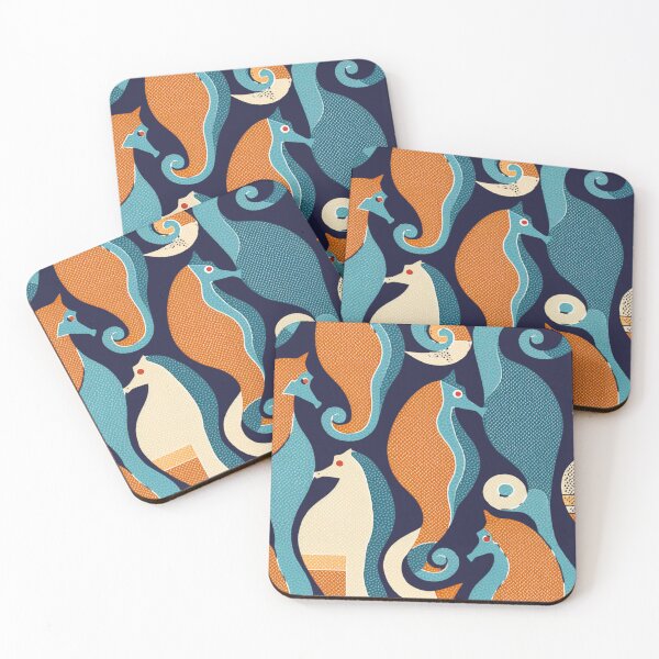 Item preview, Seahorses pattern designed and sold by ViYa1.
