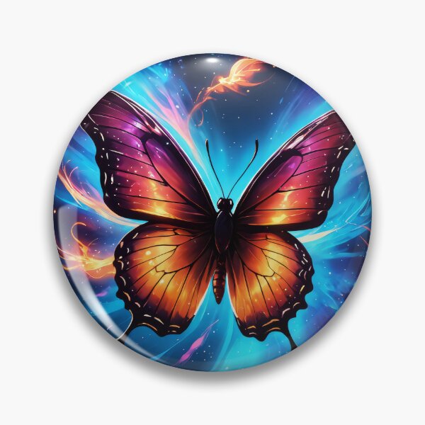 Item preview, Colorful Butterfly, spacecore aestethic art designed and sold by ChaosEdits.