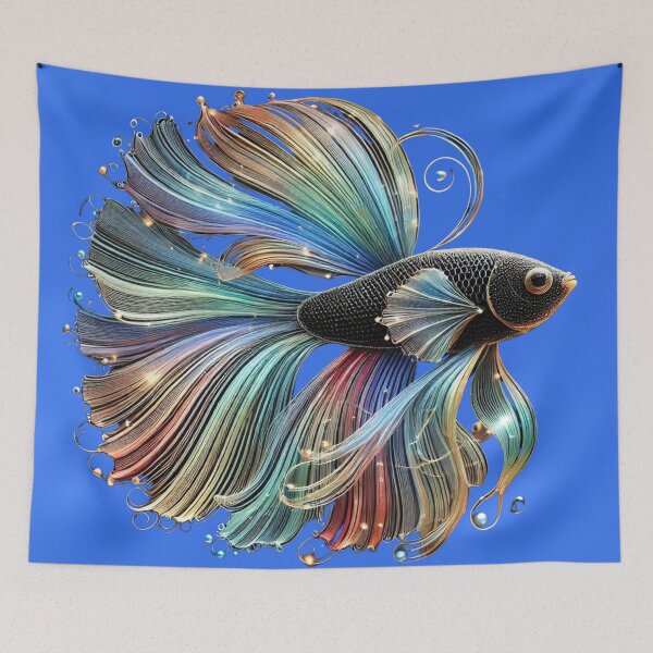 Item preview, glass fish designed and sold by FusiTink.
