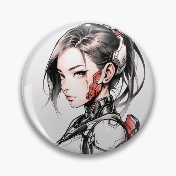 Artikelvorschau, Cyborg Mädchen entworfen und verkauft von ArtCraftLab.