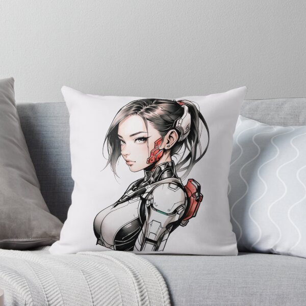 Aperçu de l'œuvre Cyborg Girl créée et vendue par ArtCraftLab.