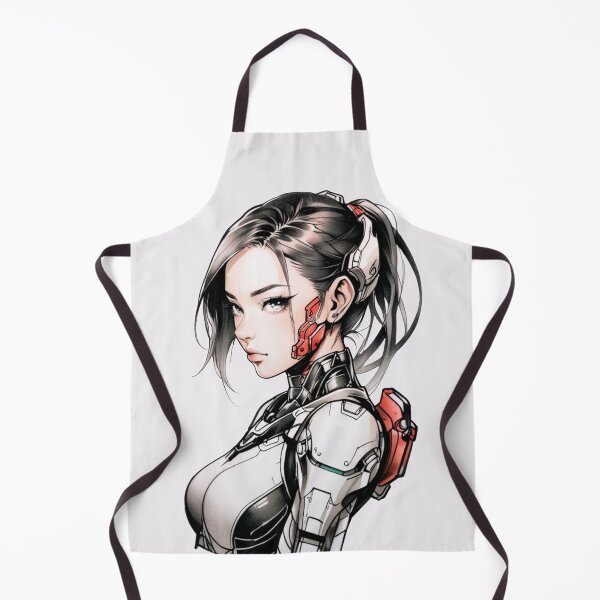 Aperçu de l'œuvre Cyborg Girl créée et vendue par ArtCraftLab.