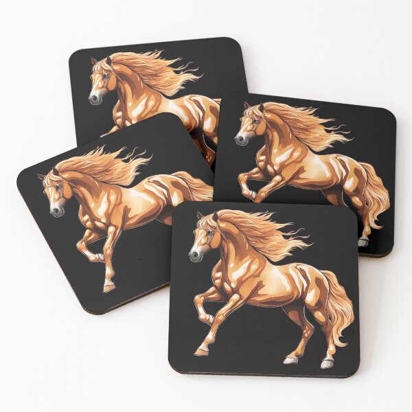 Item preview, Beautiful horse in a cartoon style designed and sold by Aquillashop.