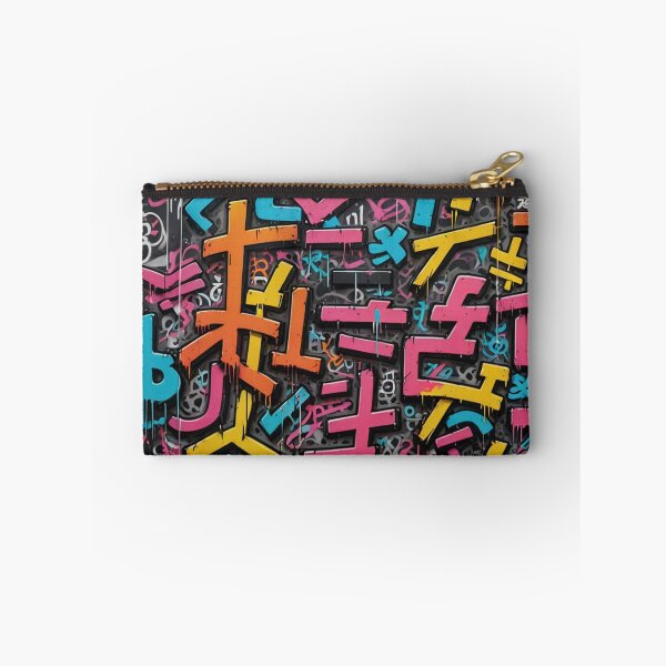 Item preview, Abstract Kanji Nonsense, Street Art, Graffiti Pattern designed and sold by Burn-Ego.